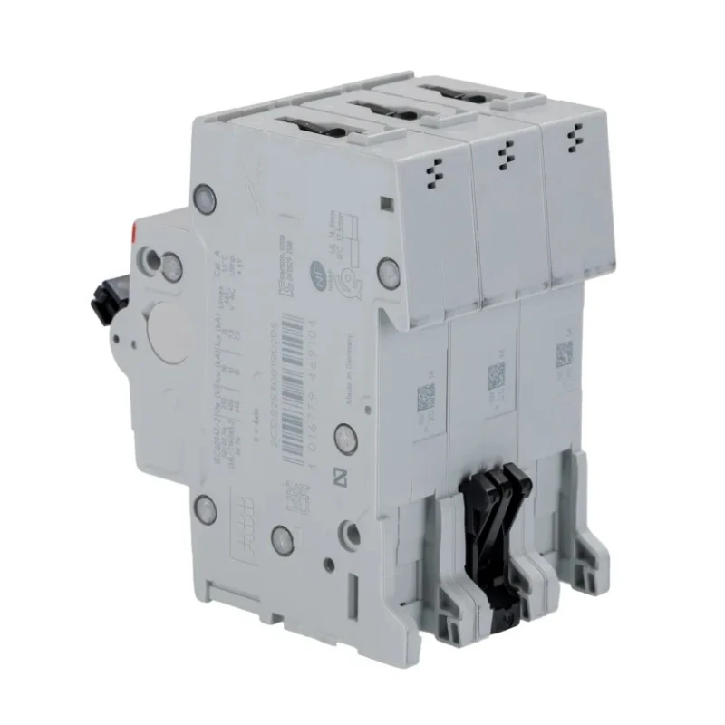 ABB System Pro M Compact S200 Miniature Circuit Breaker, 3-Pole, 20A, Type B, 400V AC, 10 kA 2CDS253001R0205 S203-B20