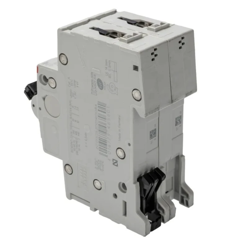 ABB System Pro M Compact S200 Miniature Circuit Breaker 2-Pole 8A Type C 400V AC 125V DC 10kA 2CDS252001R0084 S202-C8