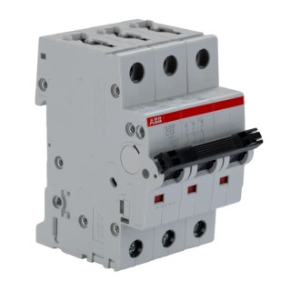 ABB System Pro M Compact S200 Miniature Circuit Breaker, 3-Pole, 13A, Type C, 400V AC, 10kA 2CDS253001R0134 S203-C13