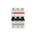 ABB System Pro M Compact S200 Miniature Circuit Breaker 3-Pole 40A Type C 400V AC 12V DC 6 kA 2CDS253001R0404 S203-C40