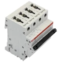 ABB System Pro M Compact S200 Miniature Circuit Breaker, 4-Pole, 50A, Type C, 400V AC, 6 kA 2CDS254001R0504 S204-C50