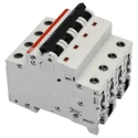 ABB System Pro M Compact S200 Miniature Circuit Breaker, 4-Pole, 50A, Type C, 400V AC, 6 kA 2CDS254001R0504 S204-C50