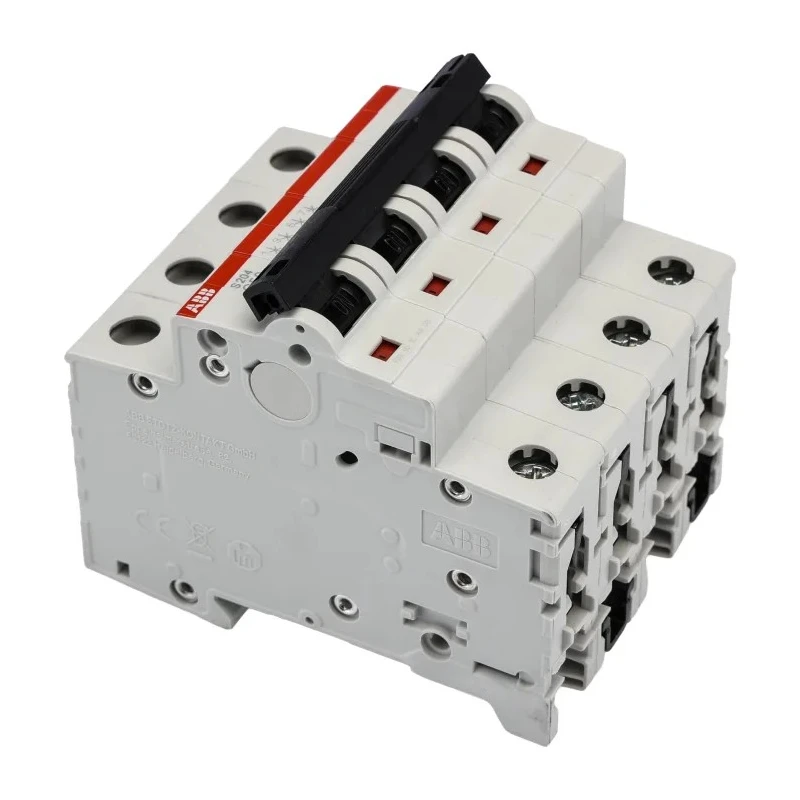 ABB System Pro M Compact S200 Miniature Circuit Breaker, 4-Pole, 50A, Type C, 400V AC, 6 kA 2CDS254001R0504 S204-C50
