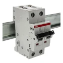 ABB System Pro M Compact S200 Miniature Circuit Breaker, 2-Pole, 10A, Type D Tripping, 400V AC 2CDS252001R0101 S202-D10