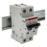 ABB System Pro M Compact S200 Miniature Circuit Breaker, 2-Pole, 10A, Type D Tripping, 400V AC 2CDS252001R0101 S202-D10