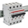 ABB System Pro M Compact S200M Miniature Circuit Breaker, 4-Pole, 25A, Type B, 400V AC, 12V DC, 15 2CDS274001R0255 S204M-B25
