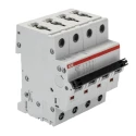 ABB System Pro M Compact S200M Miniature Circuit Breaker, 4-Pole, 25A, Type B, 400V AC, 12V DC, 15 2CDS274001R0255 S204M-B25