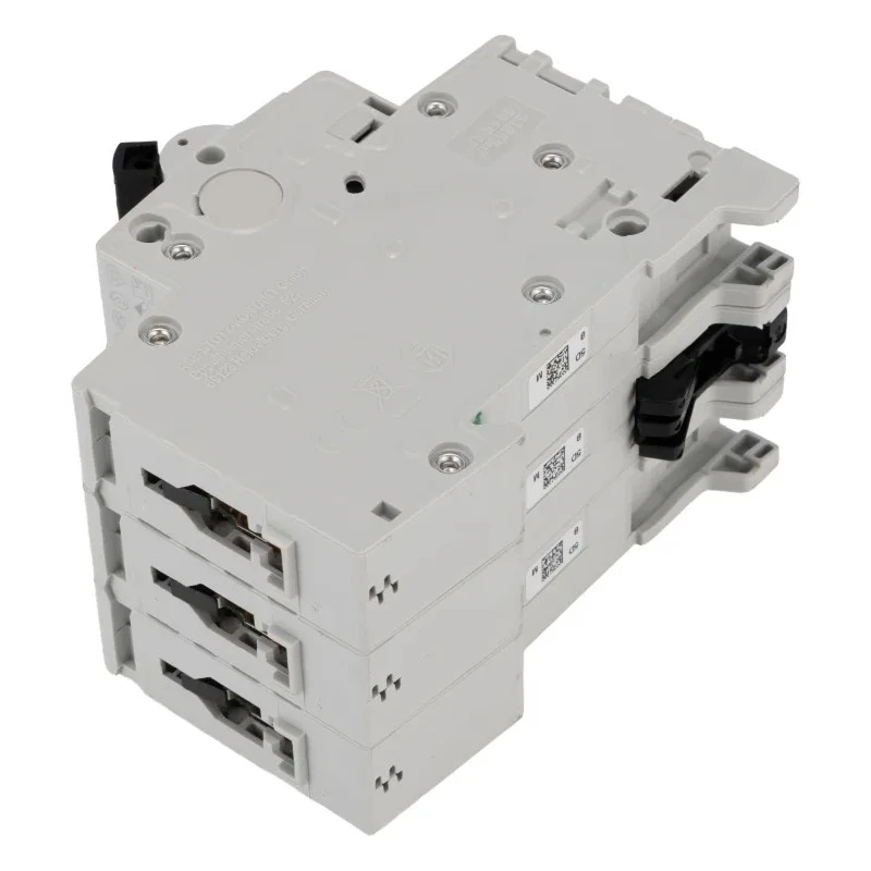 ABB System Pro M Compact S200 Miniature Circuit Breaker, 3-Pole, 8A, Type D, 400V AC, 6 kA Breaking 2CDS253001R0081 S203-D8