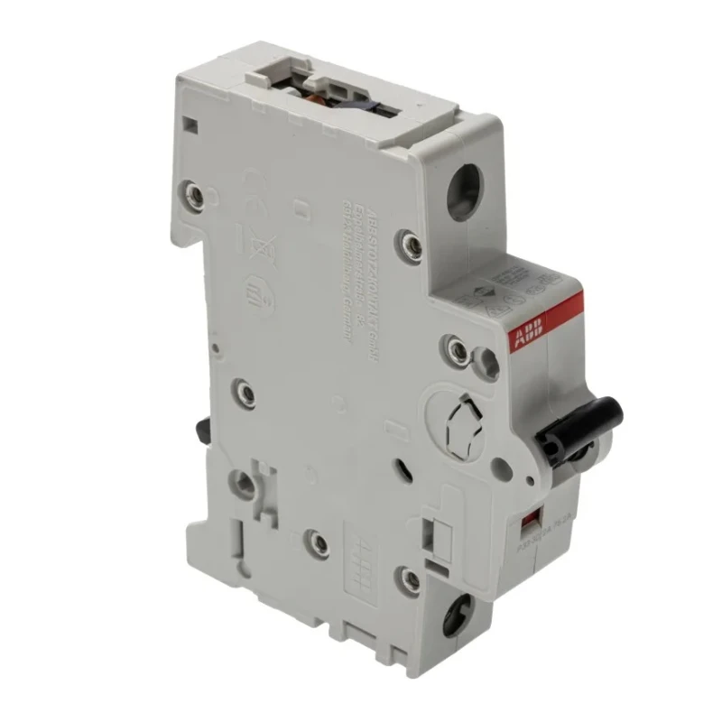 ABB System Pro M Compact S200M Miniature Circuit Breaker, 1-Pole, 1A Current Rating, Type D 2CDS271001R0011 S201M-D1