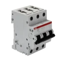 ABB System Pro M Compact Miniature Circuit Breaker, 3-Pole, 50A, Type D, 400V AC, 12V DC, 15 kA 2CDS273001R0501 S203M-D50