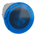 Schneider Electric Harmony XB4 Series Blue Mushroom Spring Return Push Button Head 22mm Cutout IP69K IP67 IP66 ZB4BW463