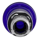 Schneider Electric Harmony XB4 Series Blue Mushroom Spring Return Push Button Head 22mm Cutout IP69K IP67 IP66 ZB4BW463