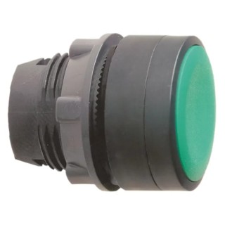 Schneider Electric Harmony XB5 Series Green Spring Return Push Button Head 22 mm Cutout IP66 IP67 IP69K ZB5AA34