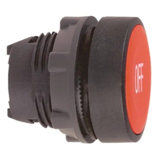 Schneider Electric Harmony XB5 Series Red Spring Return Push Button Head 22 mm Cutout IP69K IP67 IP66 ZB5AA435