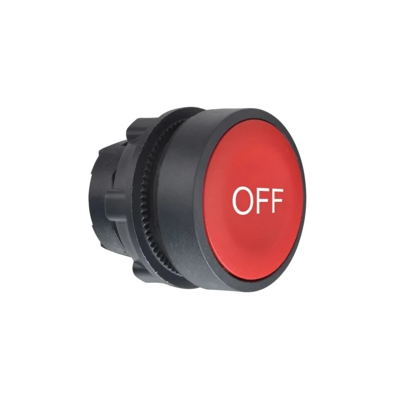Schneider Electric Harmony XB5 Series Red Spring Return Push Button Head 22 mm Cutout IP69K IP67 IP66 ZB5AA435