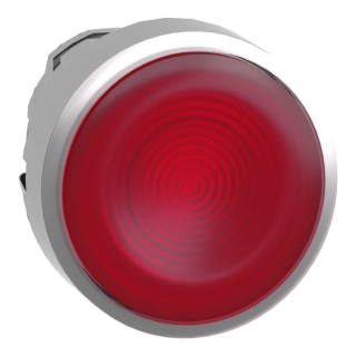 Schneider Electric Harmony XB4 Series Red Metal Spring Return Push Button Head, 22 mm Cutout, IP69K, IP67, IP66 ZB4BW343S