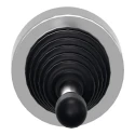 Schneider Electric Harmony XB4 Series Black Metal Spring Return Push Button Head 22 mm Cutout IP66 ZD4PA24