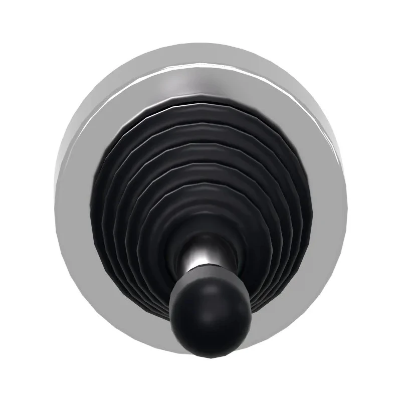Schneider Electric Harmony XB4 Series Black Metal Spring Return Push Button Head 22 mm Cutout IP66 ZD4PA24