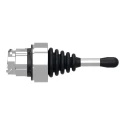 Schneider Electric Harmony XB4 Series Black Metal Spring Return Push Button Head 22 mm Cutout IP66 ZD4PA24