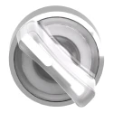 Schneider Electric Harmony Series 2 Position Illuminated Selector Switch Head 22 mm Cutout White Handle IP67 IP66 ZB4BK1413