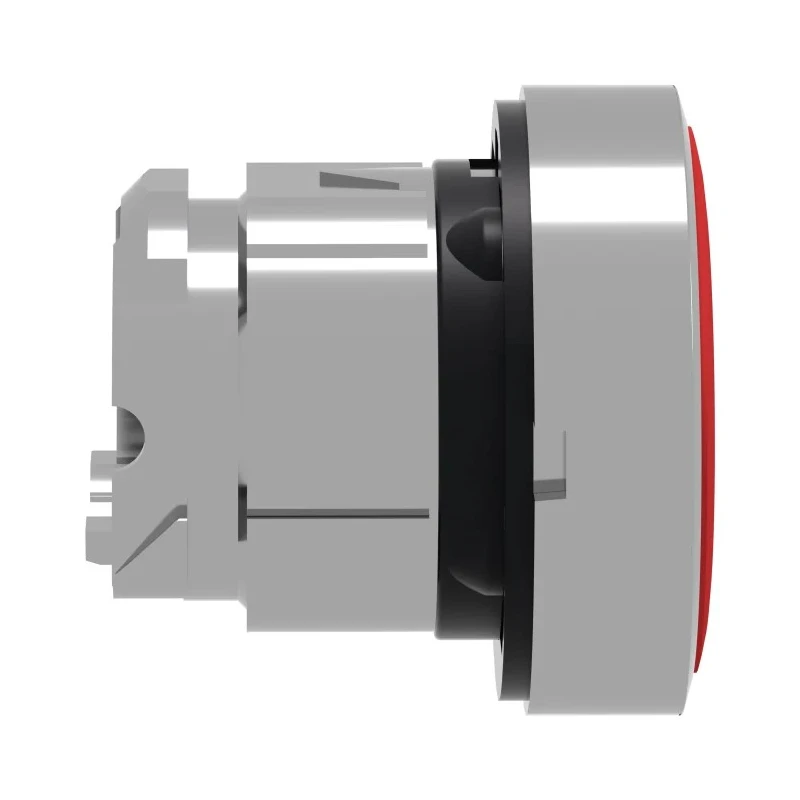 Schneider Electric Harmony XB4 Series Red Metal Spring Return Push Button Head 22 mm Cutout IP66 IP67 IP69K ZB4BA432