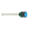 Schneider Electric Harmony XB5 Series Push Button Switch, Panel Mount, 22 mm Cutout, Blue LED, IP66 XB5AA86202