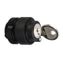 Schneider Electric Harmony 3-position Key Switch Head, Maintained, 22.5 mm Cutout ZA2BG5