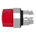 Schneider Electric Harmony Series 2 Position Illuminated Selector Switch Head 22 mm Cutout Red Handle IP66 ZB4BK1443