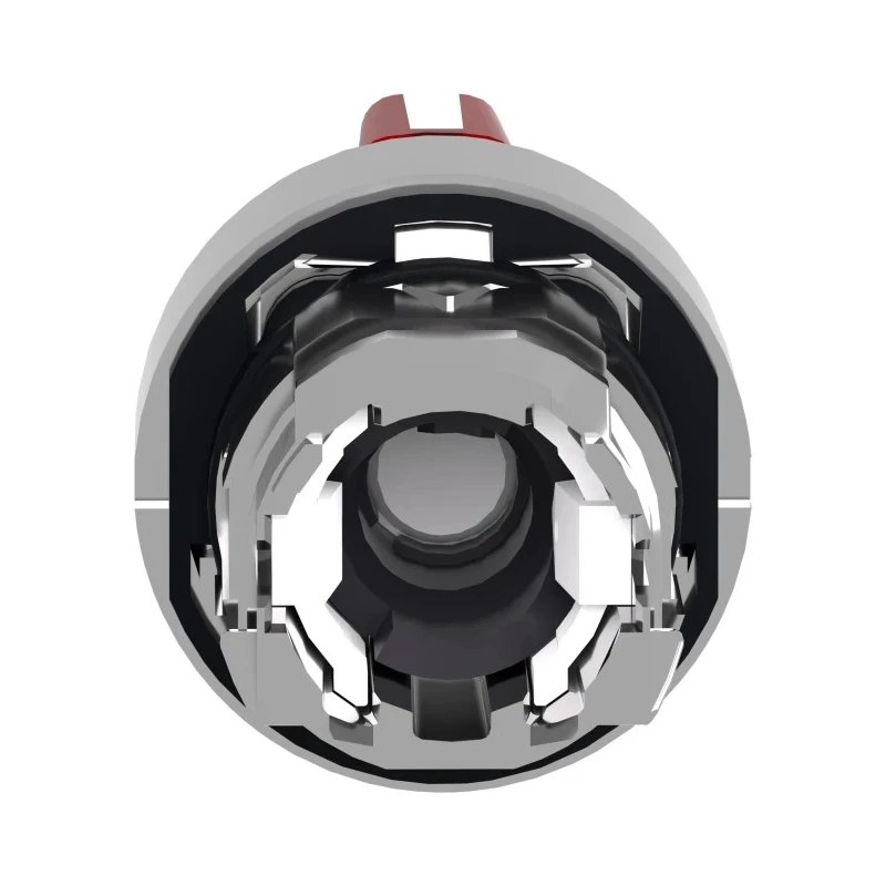 Schneider Electric Harmony Series 3 Position Illuminated Selector Switch Head, 22 mm Cutout, Red Handle, IP67, IP69 ZB4BK1743