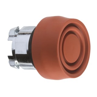 Schneider Electric Harmony XB4 Series Red Spring Return Push Button Head, 22 mm Cutout, Metal, IP66/IP67/IP69K ZB4BP4S