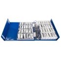 Nova Thick Film Surface Mount Resistor Kit 14616 Pieces, 168 Values, 1 Ω to 10 MΩ, ±1% Tolerance, 0.063W Power Rating SMR-07