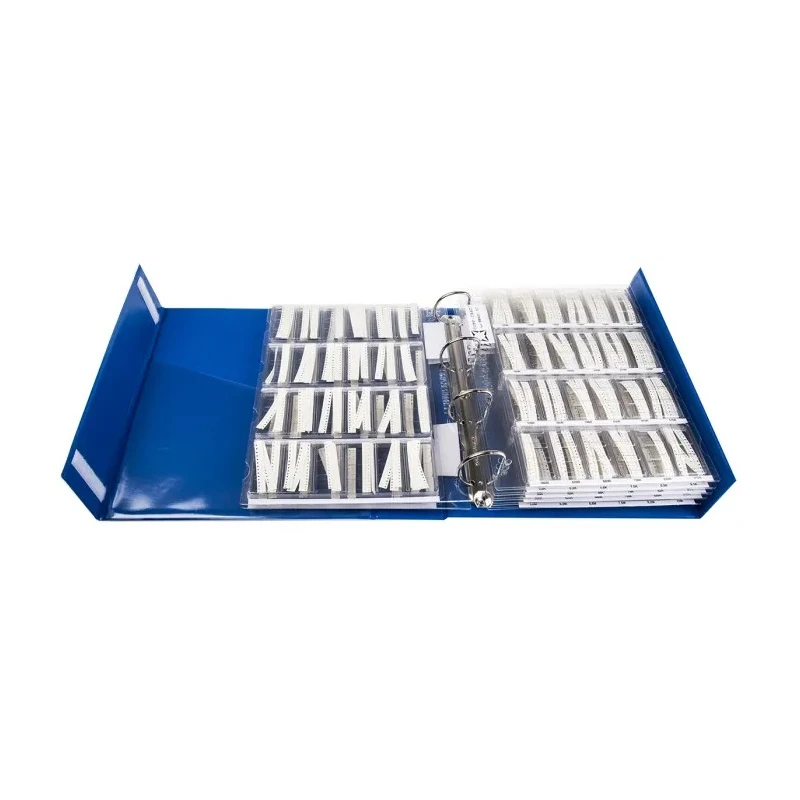 Nova Thick Film Surface Mount Resistor Kit 14616 Pieces, 168 Values, 1 Ω to 10 MΩ, ±1% Tolerance, 0.063W Power Rating SMR-07
