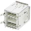 Wurth Elektronik USB 2.0 Straight Through Hole Female USB Type A Connector 30V 1.5A 614008235023