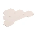 Weidmüller AP DLD Wemid End Cover for Use with DIN Rail Terminal Blocks 1784210000