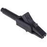 Hirschmann Test & Measurement Black Crocodile Clip Bronze Contact 15A Insulated 973889100-