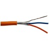 RS PRO Alpha Essentials Data & Bus Cable Series Data Cable 1 Pair 2 Cores 0.33 mm² 30 m Orange Polypropylene 6460 OR005