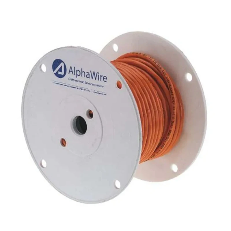 RS PRO Alpha Essentials Data & Bus Cable Series Data Cable 1 Pair 2 Cores 0.33 mm² 30 m Orange Polypropylene 6460 OR005