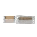 3M 8200 25 Way Right Angle 1.27 mm Pitch Cable D-Sub Connector 8225-6003