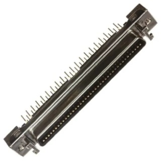 3M MDR 102 80 Way Straight 1.27 mm Pitch Through Hole D-Sub Connector with M2.5 Screw Female 10280-6212 PC
