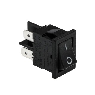 Arcolectric (Bulgin) Ltd DPST On-Off On-Off Rocker Switch Panel Nylon Housing 10A 250V AC H8550VBACAB