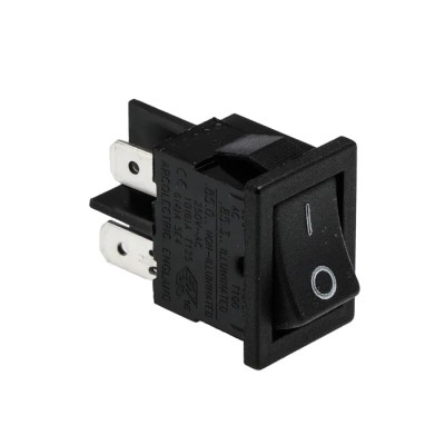 Arcolectric (Bulgin) Ltd DPST On-Off On-Off Rocker Switch Panel Nylon Housing 10A 250V AC H8550VBACAB