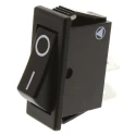 Arcolectric (Bulgin) Ltd SPST On-Off On-Off Rocker Switch Panel Nylon Housing 16A 30x11 mm C1500ALAABB