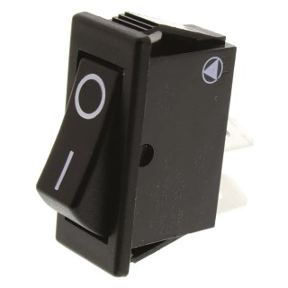 Arcolectric (Bulgin) Ltd SPST On-Off On-Off Rocker Switch Panel Nylon Housing 16A 30x11 mm C1500ALAABB