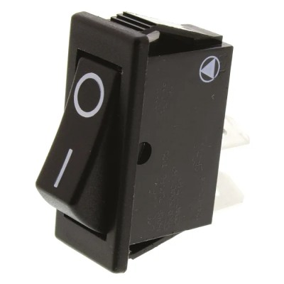 Arcolectric (Bulgin) Ltd SPST On-Off On-Off Rocker Switch Panel Nylon Housing 16A 30x11 mm C1500ALAABB