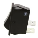 Arcolectric (Bulgin) Ltd SPST On-Off On-Off Rocker Switch Panel Nylon Housing 16A 30x11 mm C1500ALAABB