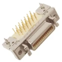 3M MDR 102 26 Way Right Angle 1.27 mm Pitch Through Hole D-Sub Connector M2.5 Screw Female N10226-52B2PC