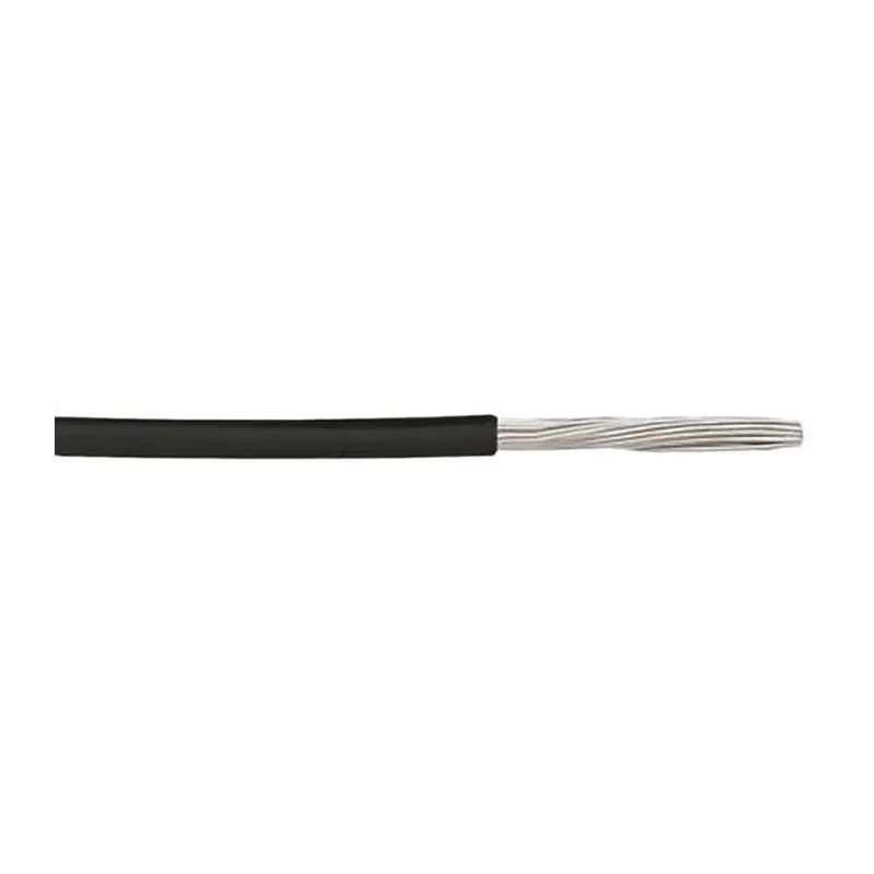 RS PRO Ecogen Ecowire Plus Series Black 0.33 mm² Hook Up Wire, 22 AWG, 7/0.25 mm Strands, 30 m Length 6823 BK005