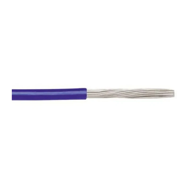 Alpha Wire Ecogen Ecowire Plus Series Blue 0.52 mm² 20 AWG Hook Up Wire, 7x0.32 mm Core Strands, 30 m Length 6824 BL005