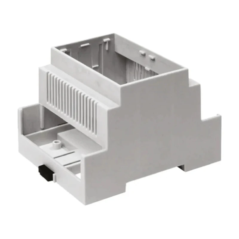 CAMDENBOSS Vented Polycarbonate 90 mm Height 210 mm Length 58 mm Width DIN Rail Enclosure CNMB/12V/2