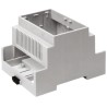 CAMDENBOSS Vented Polycarbonate 90 mm Height 210 mm Length 58 mm Width DIN Rail Enclosure CNMB/12V/2